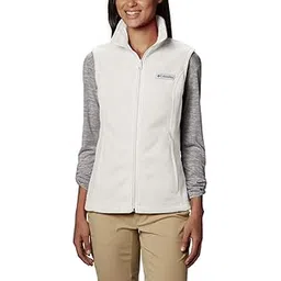 columbia Women's Petite Benton Springs Vest - Petite Outerwear, sea Salt, PXS-picture-38