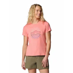 Columbia Womens Pink Omni-Wick Sloan Ridge Graphic Tshirt-picture-37