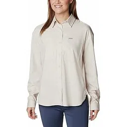columbia Women's Solid Regular Fit Silver Ridge Utility LS-picture-19