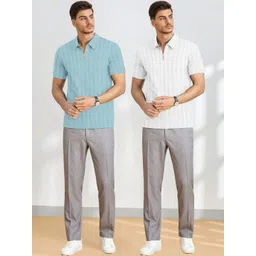 COMBRAIDED Men Polo Collar T-shirt-picture-13