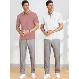 COMBRAIDED Men Polo Collar T-shirt image 5