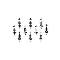 Comet Busters 10 Pcs Black Solid Bindi-image-25