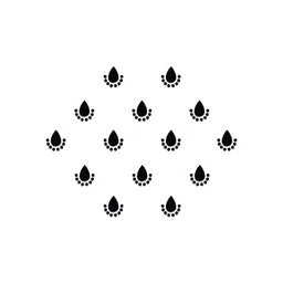 Comet Busters Beautiful Traditional Designer Bindi-picture-25