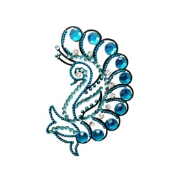 Comet Busters BJ003 Temporary Jewel Handcrafted Tattoo - Blue-picture-28