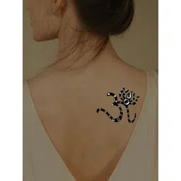 Comet Busters Black Embellished Temporary Body Jewel Tattoo-picture-16