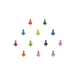 Comet Busters Embellished Traditional Designer Bindi 12 Pcs-picture-12
