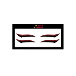 Comet Busters Glitter Eyeliner Sticker - Red 022-picture-41