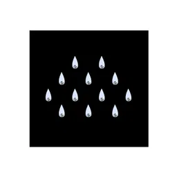 Comet Busters Handcrafted Beautiful Traditional Designer Bindi - BIN2045-White-picture-32