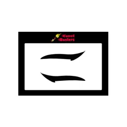 Comet Busters Matte Eyeliner Sticker - Black-picture-11