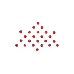 Comet Busters Red 24 Pcs Stone Studded Bindi-image-12
