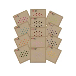 Comet Busters Set Of 13 Round Bindis-picture-38