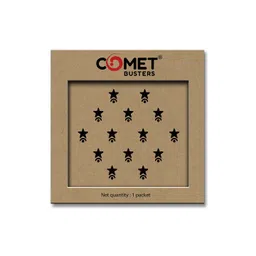 Comet Busters Traditional Designer Bindi - Black-picture-36