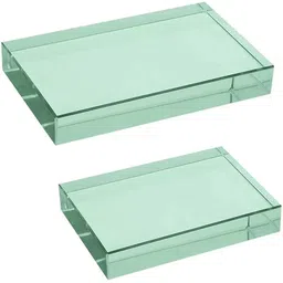 cometek Rectangular Refraction Slab/Block, 75mm x 50mm x 18mm - Grounded Edges Solid Prism-picture-18