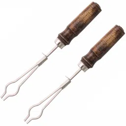 cometek Test tube Stand - Wooden Handle - 2pc Test Tube Clamp-picture-17