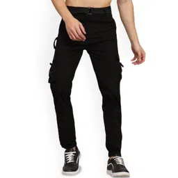 COMFITS Men Classic Denim Cargos Trousers-picture-35