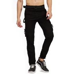 COMFITS Men Classic Regular Fit Mid-Rise Cargos Trouser-picture-39