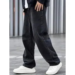 COMFITS Men Classic Regular Fit Mid-Rise Light Fade Stretchable Jeans-picture-27