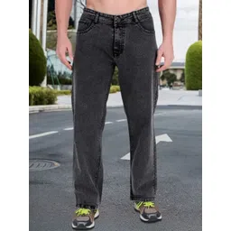 COMFITS Men Classic Regular Fit Mid-Rise Light Fade Stretchable Jeans-picture-28