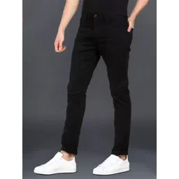 COMFITS Men Classic Regular Fit Mid-Rise Slash Knee Stretchable Jeans-picture-13