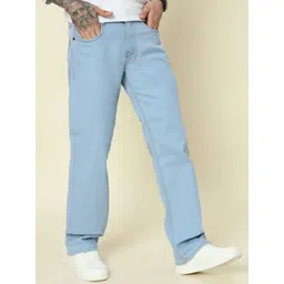 COMFITS Men Classic Regular Fit Mid-Rise Stretchable Baggy Jeans-picture-38