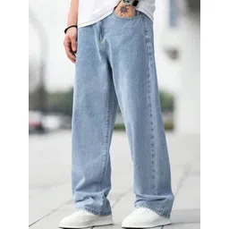 COMFITS Men Classic Regular Fit Mid-Rise Stretchable Cotton Jeans-picture-17