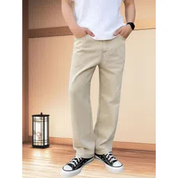 COMFITS Men Classic Regular Fit Mid-Rise Stretchable Jeans-picture-33
