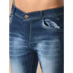 COMFITS Men Classic Regular FitMid Rise Clean Look Stretchable Jeans image 2