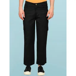 COMFITS Men Mid-Rise Classic Clean Look No Fade Non Stretchable Baggy Jeans-picture-10