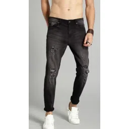 comfits Men Slim Mid Rise Dark Grey Jeans-picture-13