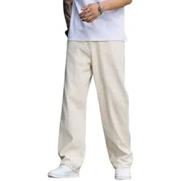 comfits Relaxed Fit Baggy Denim Jeans, Beige, Casual Straight Leg Style-picture-40