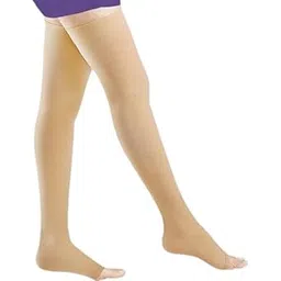 Comfix Elite Compression Stockings Class II 20-30 mmHg – Above Knee Varicose Vein Support Socks for Men & Women – Medical Graduated Compression for Circulation, Swelling & Leg Pain Relief-picture-29