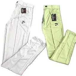 Comfort Fit Bottoms for Men – Daily Use Style White M-picture-25