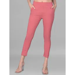 Comfort Lady Women High-Rise Slim Fit Trousers-picture-10