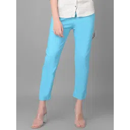 Comfort Lady Women Regular Fit High-Rise Trousers-picture-16