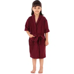 comfortlooms Maroon XL Bath Robe-picture-23