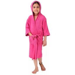 comfortlooms Rani Pink Large Bath Robe-picture-21