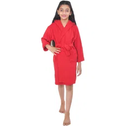 comfortlooms Red Medium Bath Robe-picture-19