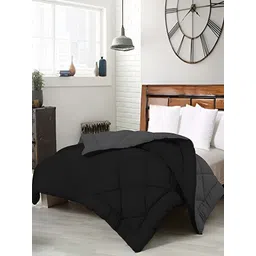 Comfowell Black & Grey Heavy Winter 233 GSM Double Bed Comforter-picture-10