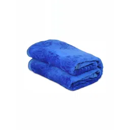 Comfowell Blue Floral Floral Heavy Winter 500 GSM Double Bed Blanket-image-48