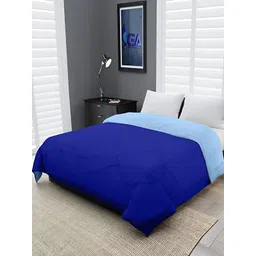 Comfowell Blue Heavy Winter 233 GSM Double Bed Comforter-image-45