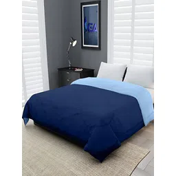 Comfowell Blue Heavy Winter 233 GSM Double Bed Comforter-image-46
