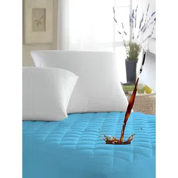 Comfowell Blue Water Resistant Fitted King Mattress Protector-image-5