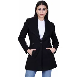 comfy sparrow Women Solid Double Breasted Casual Blazer-picture-37