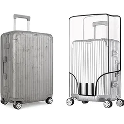 comfylife Suitcase Cover Small Size - Waterproof Transparant Trolley Bag Cover - Clear PVC Trolly Bag Cover - Dust Proof Anti-Scratch Luggage Cover (50 X 39 X 26 Cm) (Small (19-20 Inches))-picture-11