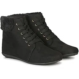 commander shoes Casual Classic Boots for Girls and Women (828)-picture-43