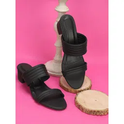 Commander Shoes Women Open Toe Block Heel Sandal-picture-29