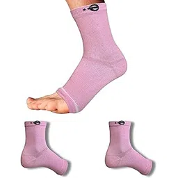 Compression Socks Open Toe | Bamboo Cotton Compression Socks Women | Ecosync | Nano Socks Men Neuropathy | Plantar Fasciitis | Baby Pink | Arch Support | Foot & Ankle Swelling | Heel Pain-picture-22