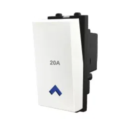 Cona ESTELLA 1 Way Switch With Blue LED Indicator 20 A White 18016-picture-44