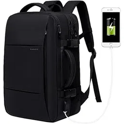 concept kart Travel Laptop Bag Large Capacity Backpack fit for 17.3” Laptop 22L to 35L Expandable Multifunctional Smart Duffle Bag for Men | USB Charging Port | Anti-Theft | Anti-Sweat | Three Carrying Options-picture-41