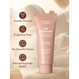 Conscious Chemist Multi Peptide Retinol Anti Ageing Night Cream - 20g image 4